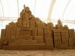 Thailand sand sculpture festival